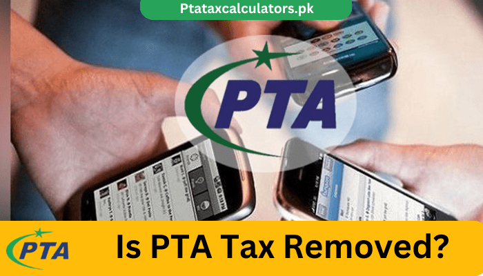 Is PTA Tax Removed?