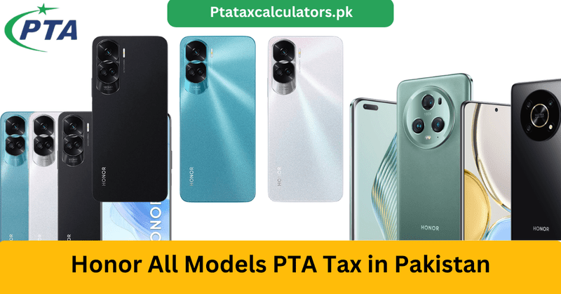 Honor All Models PTA Tax in Pakistan